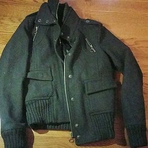 Express XS Wool Bomber Jacket